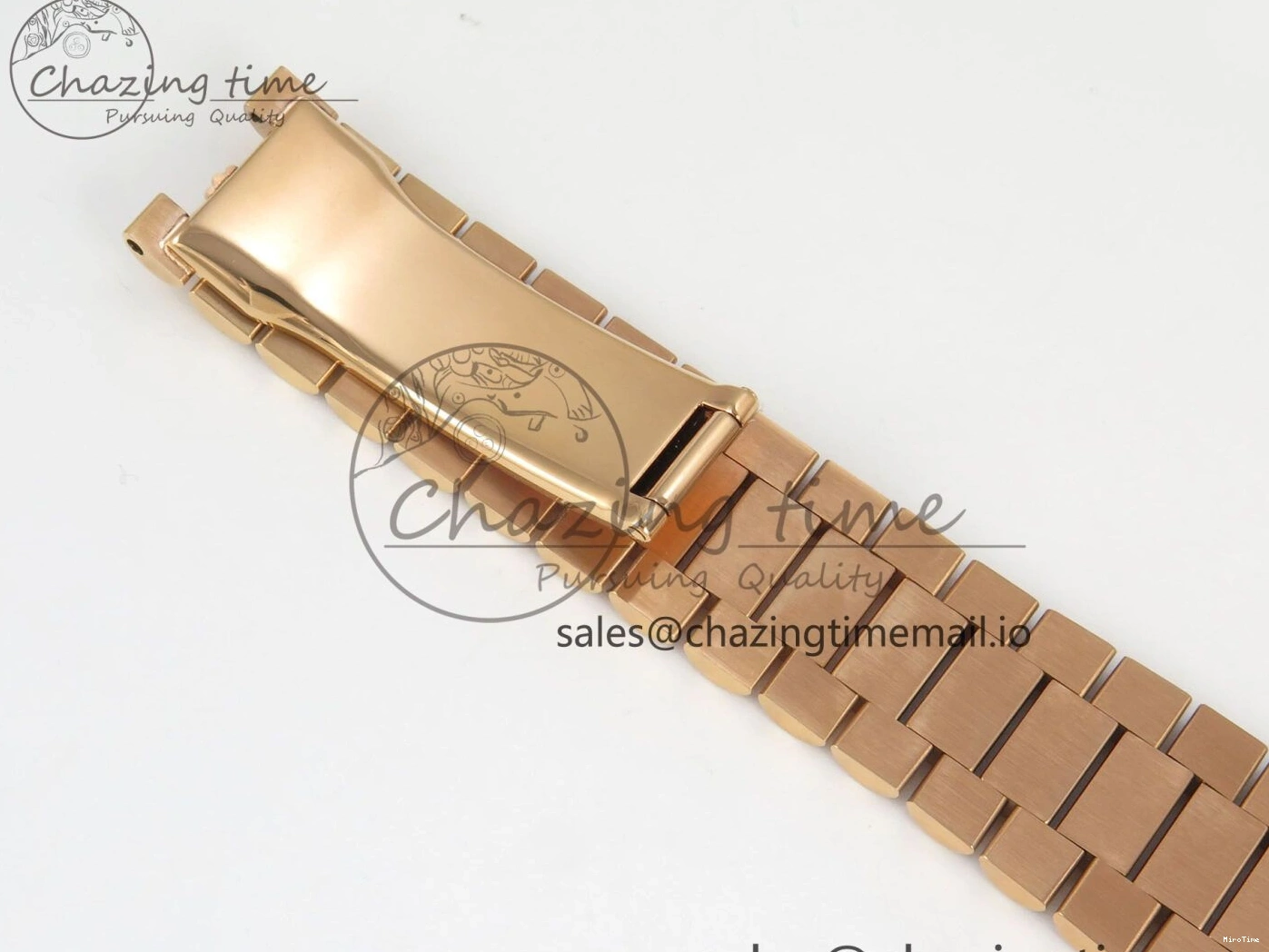 MiroTime 0113 Day Date 40 RG 228235 THBF 1:1 Best Edition RG Marker Dial on President Bracelet VR3255 V3 (Gain Weight) Seasonal 260